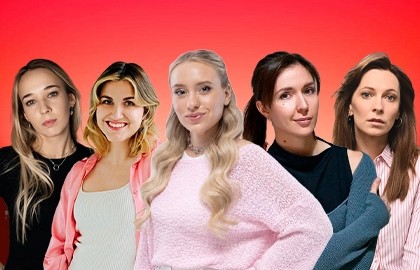 Большой девчачий стендап