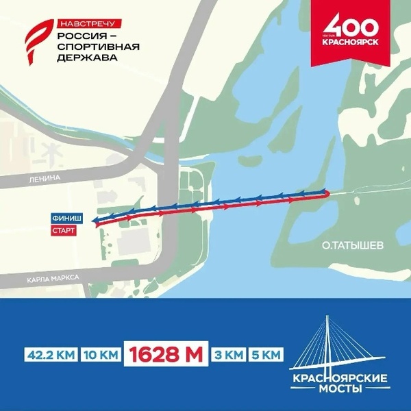 Забег «Красноярские мосты»