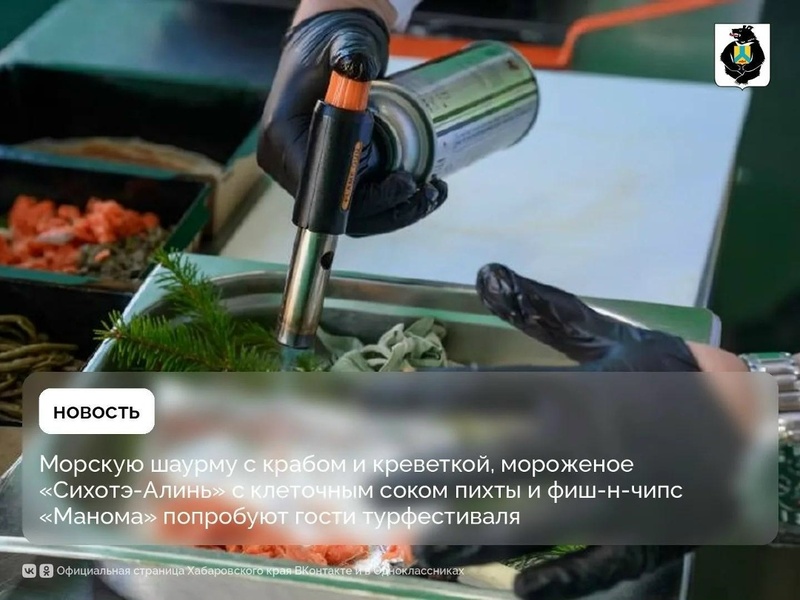 Гастрохаб фестиваля туризма «Амур. Живая линия»