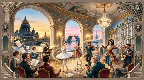 Литературный вечер «Петербургские зарисовки: мгновения культуры»