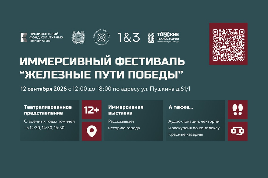 Иммерсивный фестиваль «Железные пути Победы»