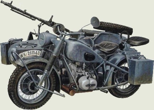 Тематическая беседа «Оружие Германии – мотоцикл BMW R75»