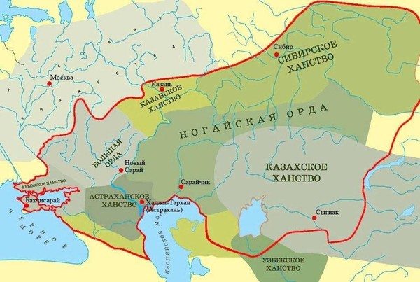 Тематическая беседа «Московское государство и осколки орды»