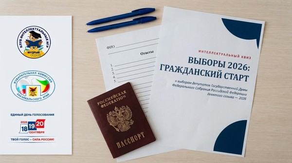 Интеллектуальная игра «Выборы 2026: гражданский старт»
