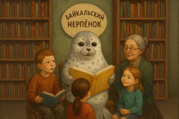 Литературная встреча «Байкальский нерпенок»