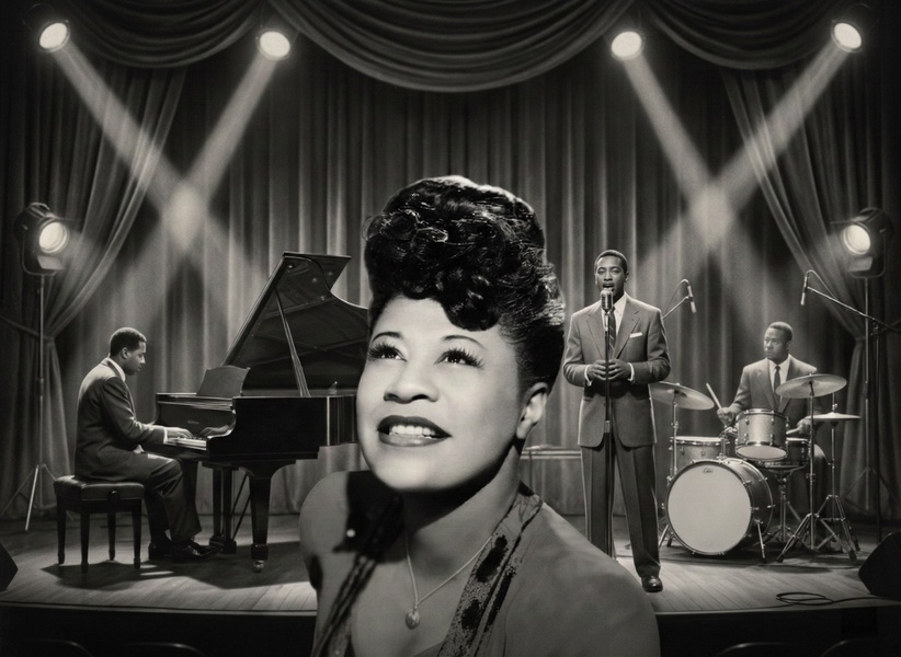 Джаз в особняке. Ella Fitzgerald