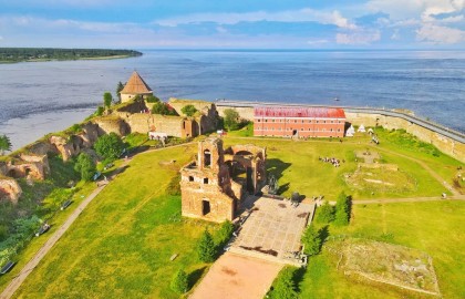 Крепость Орешек + Старая и Новая Ладога