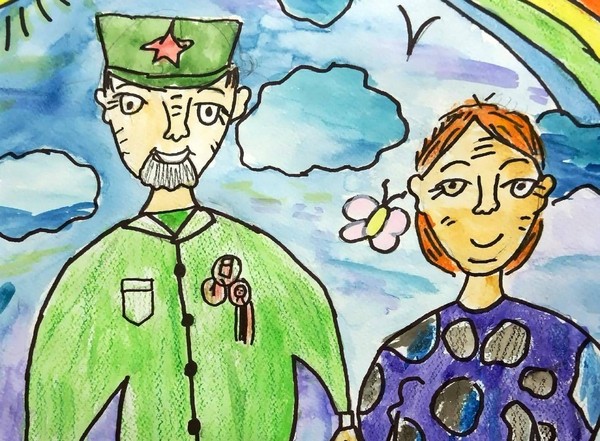 «Мои любимые бабушка и дедушка»