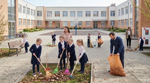 Акция «Чистая школа»