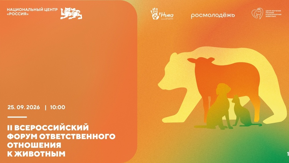 II Всероссийский форум и Премия в сфере защиты животных