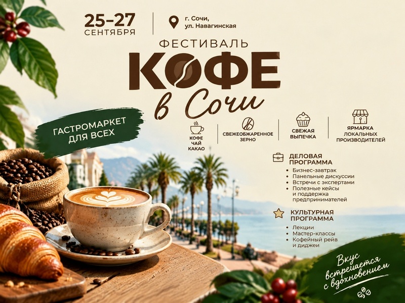 Фестиваль «Кофе в Сочи»