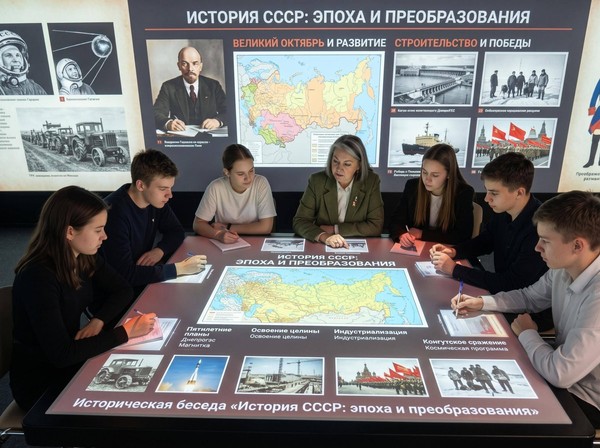 Историческая беседа «Революция и СССР: время перемен»