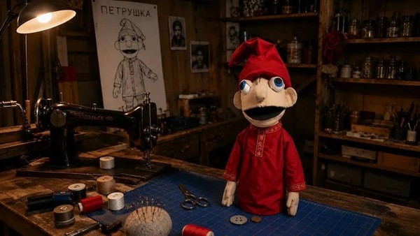 Мастер-класс «Рождение Петрушки. Секреты домашнего театра»