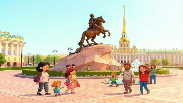 Мастер-класс «Самый удачный проект Э. Фальконе. Оригинальная закладка для книги»