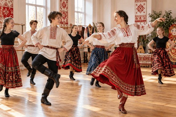 Цикл занятий «Русский танцевальный код. От хоровода к пляске»