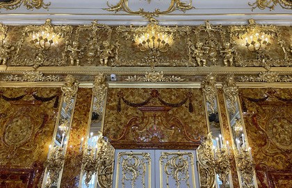 В Царское село на микроавтобусе: дворец, Янтарная комната, старинный парк