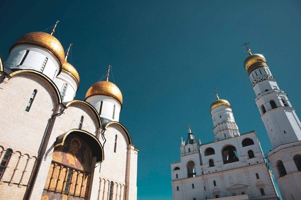 Экспозиция архитектурного ансамбля Соборной площади Московского Кремля