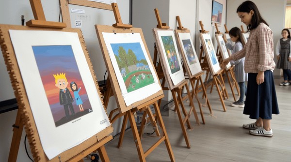 Выставка рисунков «Мир без терроризма»