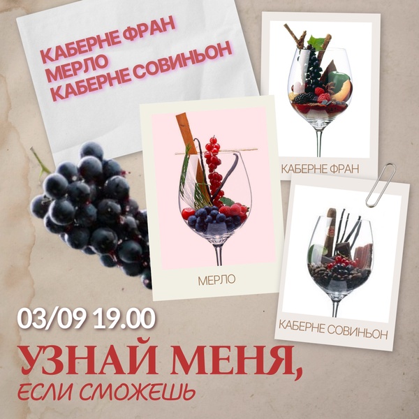 Каберне Фран, Мерло, Каберне Совиньон. Узнай меня, если сможешь. Дегустация 9ти российских вин.