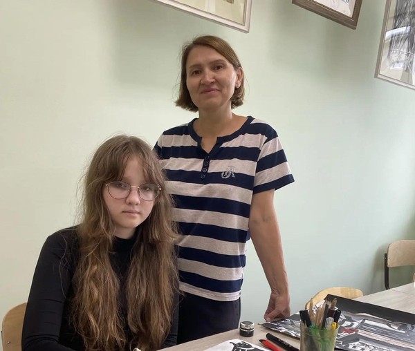 Персональная выставка в музее-усадьбе им. В. П. Сукачева выпускницы -Амосовой Алины