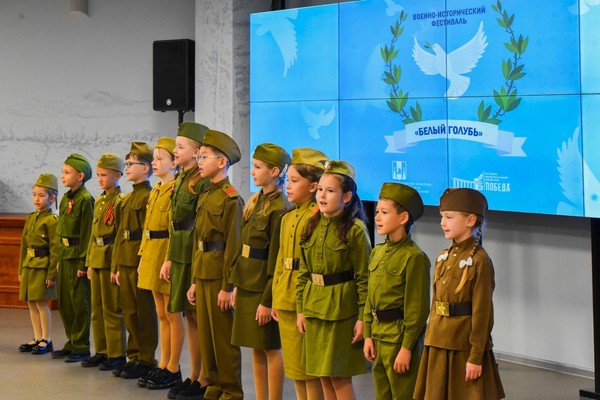 Торжественное закрытие областного Военно-исторического фестиваля «Белый голубь»