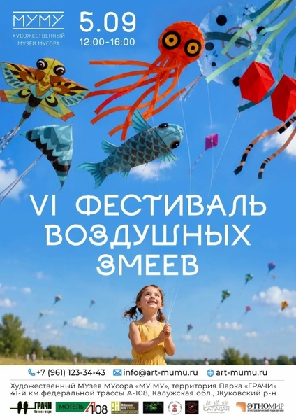 VI ежегодный фестиваль воздушных змеев