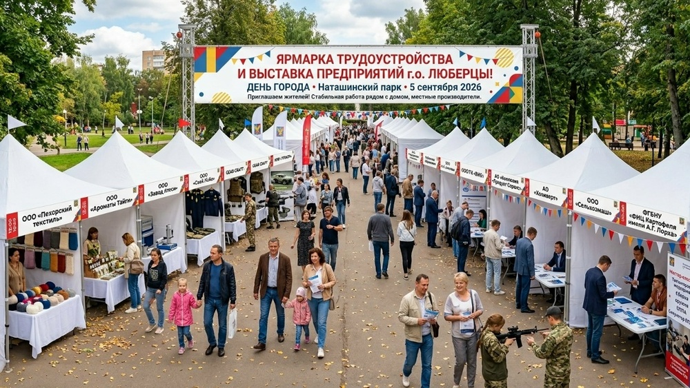Ярмарка трудоустройства и выставка предприятий в г.о. Люберцы