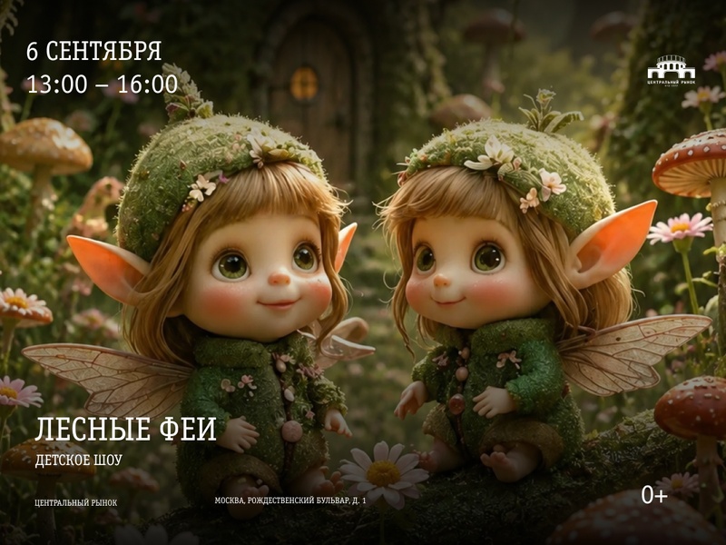 Детское шоу «Лесные феи»