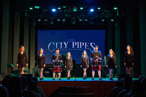 Ирландское шоу «City pipes»