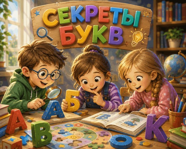 Познавательная игра «Секреты букв»