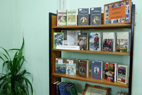 В отделе городского абонемента в рамках проекта «12 месяцев для чтения» открылась новая выставка