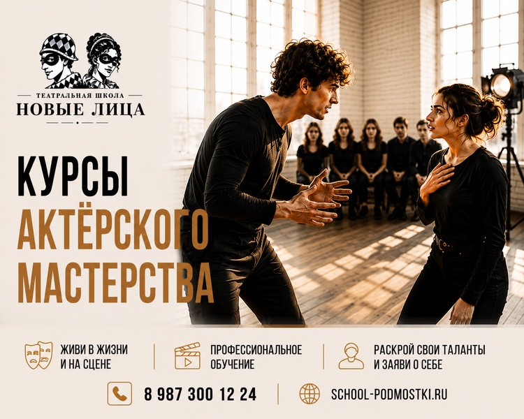 Актерские курсы | Сценическая речь | Новый набор