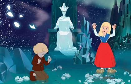 Песочная сказка «Снежная королева»