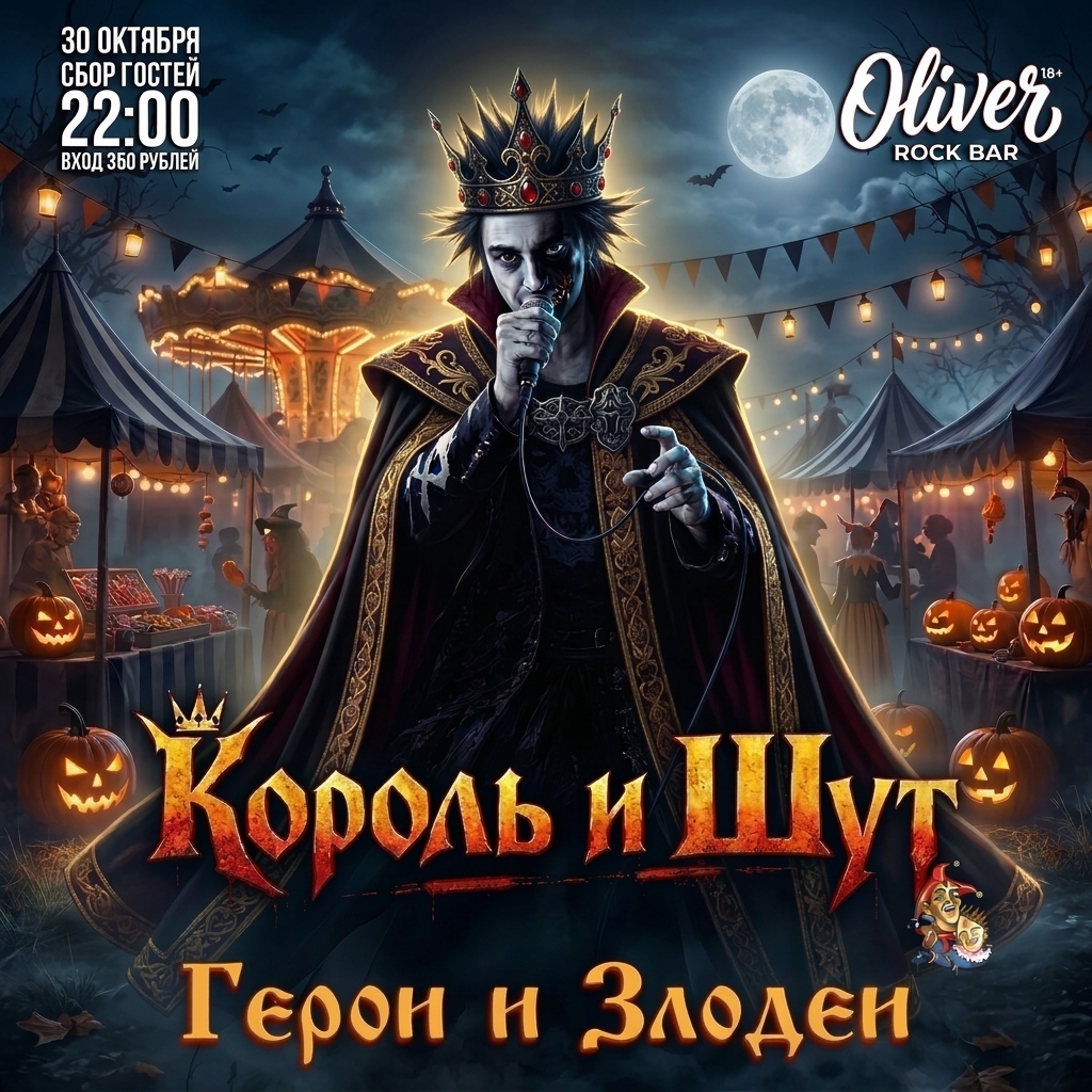 Трибьют «Король и Шут» в пабе Оливер