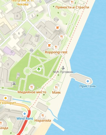 Набережная Ялта