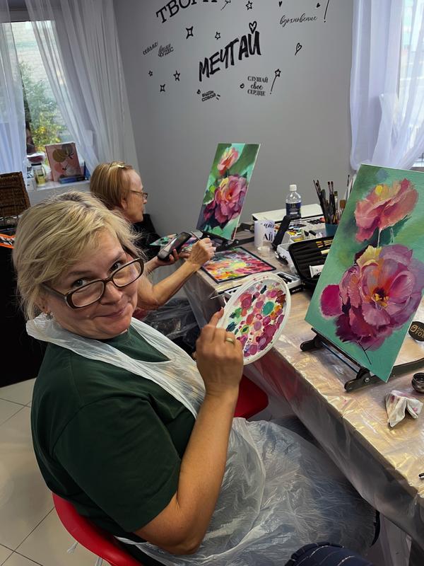 Студия живописи для взрослых Алла прима